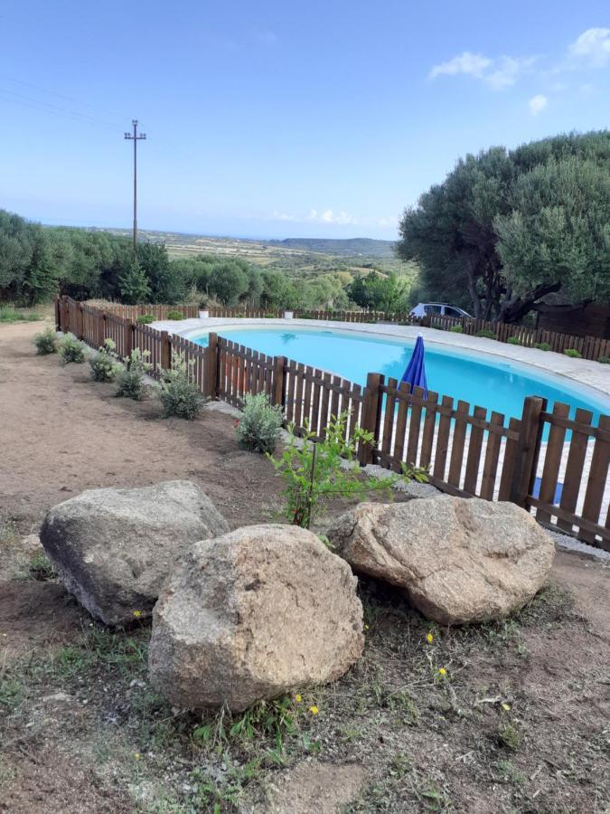 Agriturismo Gli Olivastri Appartamento Raggio Di Sole , Con Piscina E Vista Mare ,Climatizzatore,Wifi Aglientu Zewnętrze zdjęcie